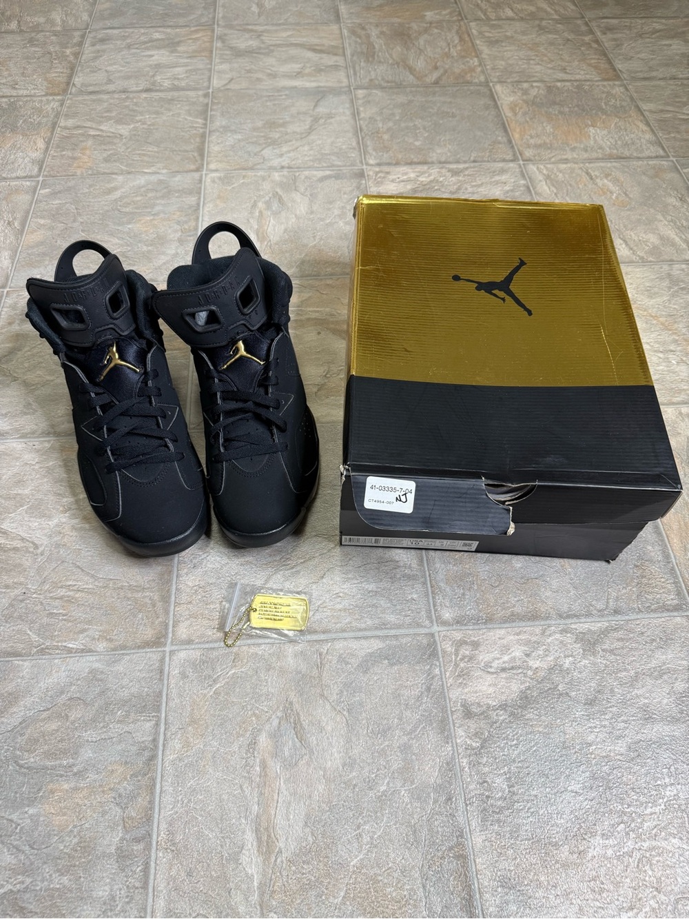 Air Jordan 6 Retro DMP 2020 Men’s Shoe Size 10 Black CT4954-007 Preowned